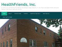 Tablet Screenshot of healthfriendscny.com